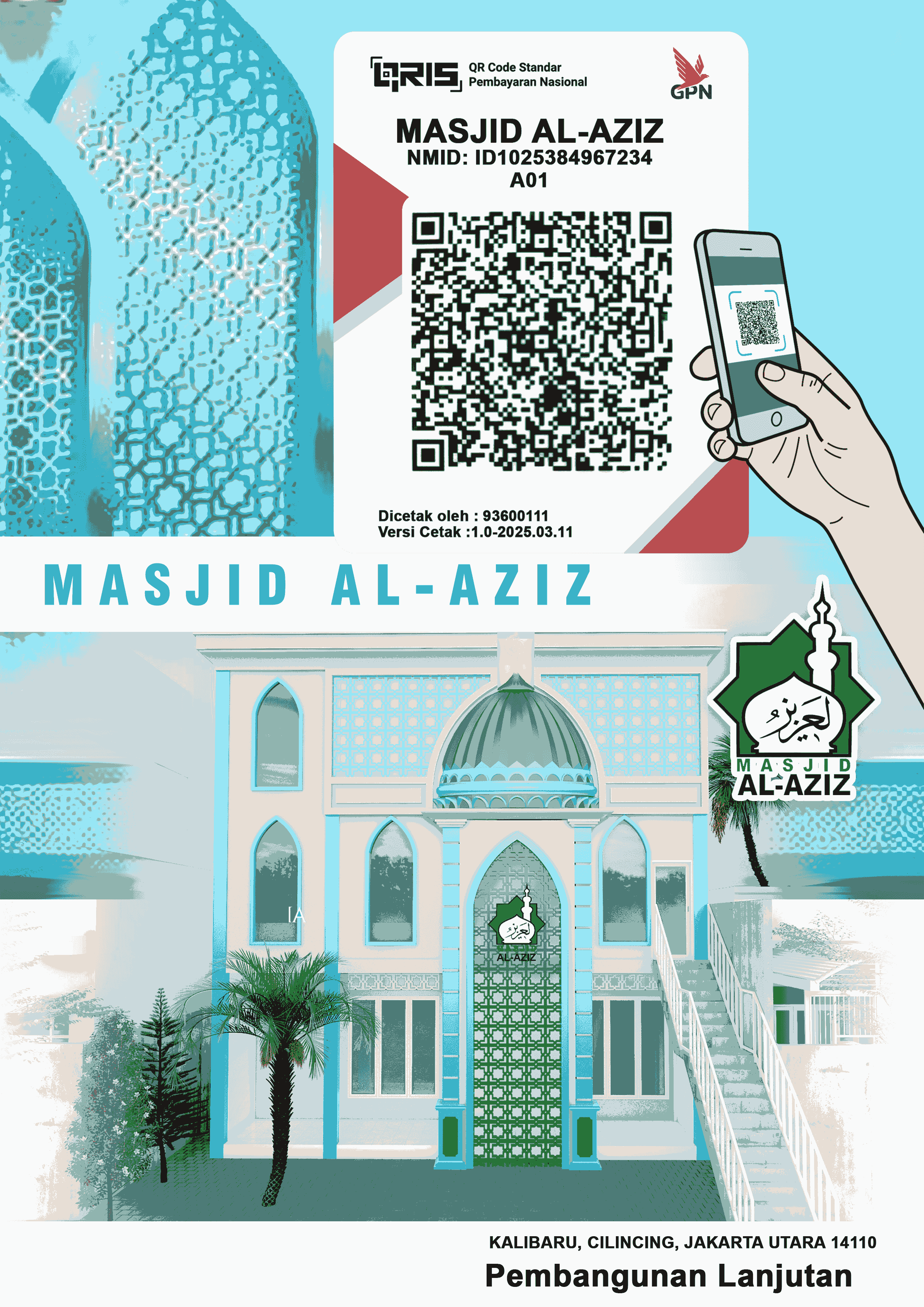 DONASI PEMBANGUNAN MASJID AL-AZIZ